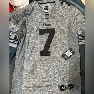 Men's San Francisco 49ers Colin Kaepernick Nike Gray Limited Jersey